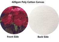 آب 420gsm Inkjet Poly Cotton Canvas Roll ضد آب برای Epson HP Canon
