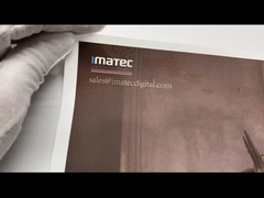 پارچه پلی استر مات 280 گرم برای چاپ محیط زیست حلال / لاتکس