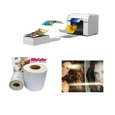 شماک عمده فروشی 12 اینچ رول کاغذ عکس درخشان برای جوهر رنگدانه ای