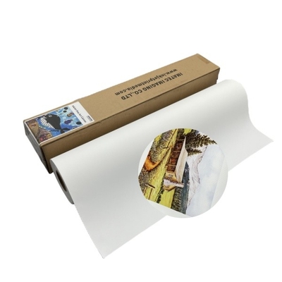 چاپی ضد آب مات 360gsm پلی کاکتون رنگین کنوانس رول برای رنگدانه / رنگ
