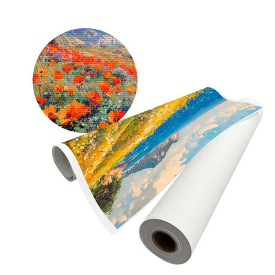 300gm Poly Cotton Canvas Roll برای چاپگر فرمت بزرگ و نقاشی دیوار