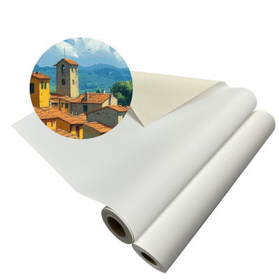 چاپی ضد آب 220gsm رول های پارچه پلی استر برای چاپ هنر Giclee