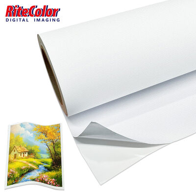 350gsm پارچه ضد آب ضد آب برای نقاشی دیوار با وضوح بالا و تزئینات داخلی
