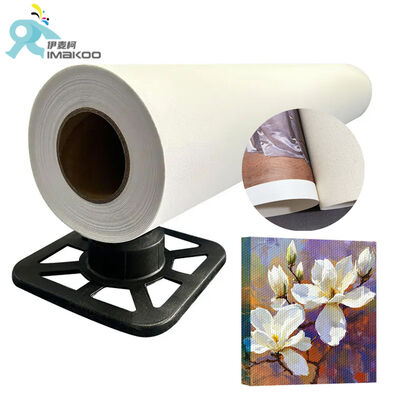 360gsm رنگدانه چاپی Inkjet Polycotton Canvas Roll Matte برای هنر دیوار، موزه، نمایشگاه گالری