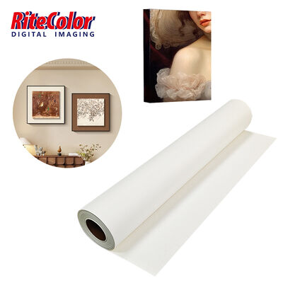 280gm سطح مات با محلول های زیست محیطی سازگار با رول پارچه پلی استر برای پارچه چاپ جوهر