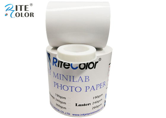 Dry Lab Minilab RC Glossy Photo Paper 260gsm 6 Inch X 65 M